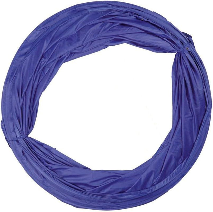 Agility Tunnel XS für Hunde, 35 x 100 cm, blau – Trainings-Tunnel für Welpen &amp; sehr kleine Hunde, pl