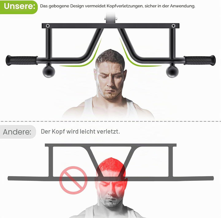 Kipika Heavy Duty Klimmzugstange Wandmontage Multifunktionale Klimmzugstange Verstellbare Klimmzugbä