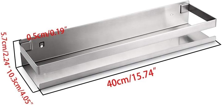 SUMNACON Duschablage Duschkorb Badregal rostfreier Edelstahl Regal für Wohnzimmer, Büro, Schlafzimme