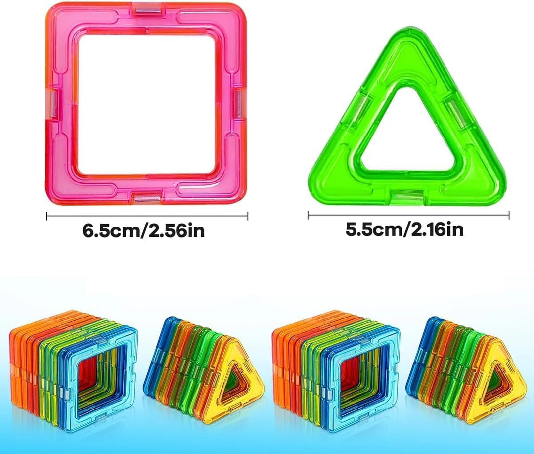 Magnetische Bausteine 101 Teile, Magnetspielzeug Magneten Kinder Magnetbausteine Magnet Spielzeug Ma