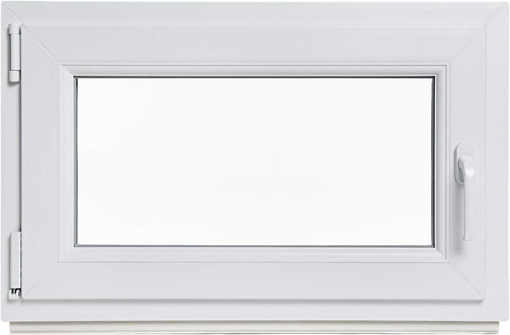 Kellerfenster - Kunststoff - Fenster - innen weiss/aussen weiss - BxH: 90 x 40 cm - 900 x 400 mm - D