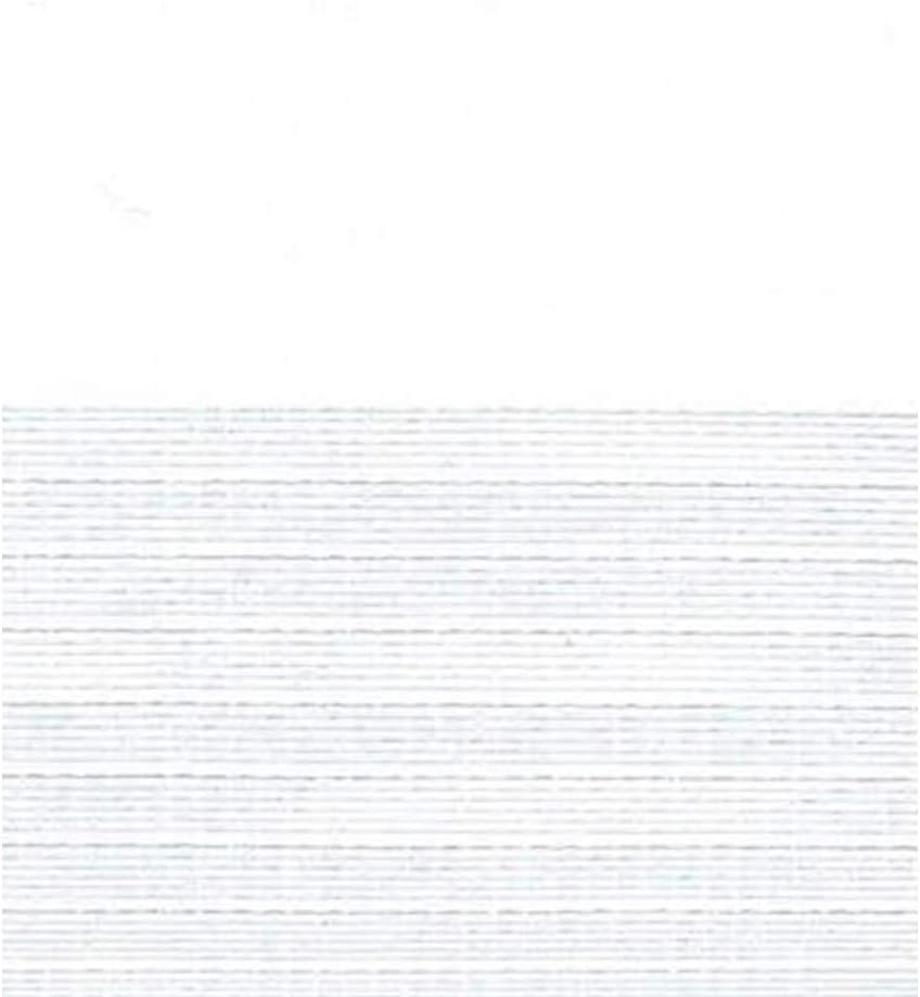 Madecostore Doppelrollo, für Tag/Nacht, Weiss, 45 x 190 cm, Befestigung mit oder ohne Bohren – passe