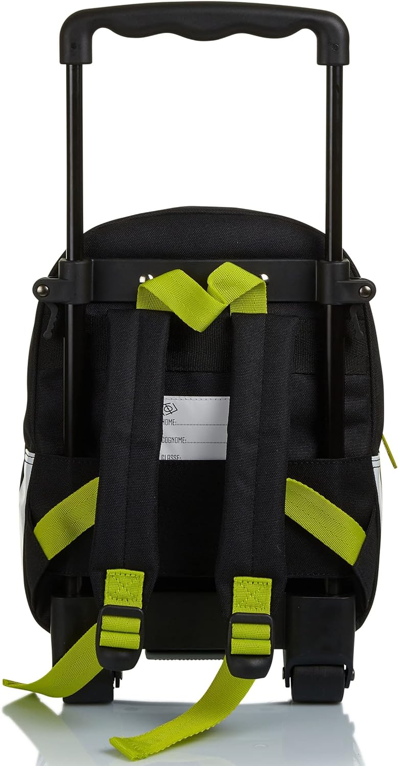 Juventus Kleiner Trolley Future Legacy, schwarz und weiss, für Kinderzimmer und Reisen