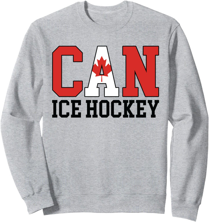 Canada Flag Hockeyspieler - Canadian Canadian Ice Hockey Sweatshirt