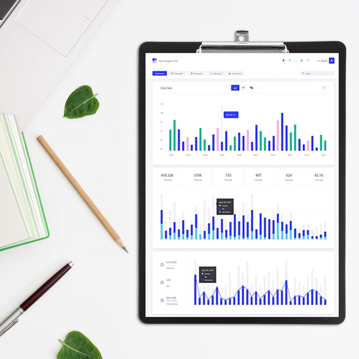LDHHYH 10 Stück Kunststoff klemmbretter A5, kunststoff Klemmbretts A5 mit Metalklemme und Aufhängeos