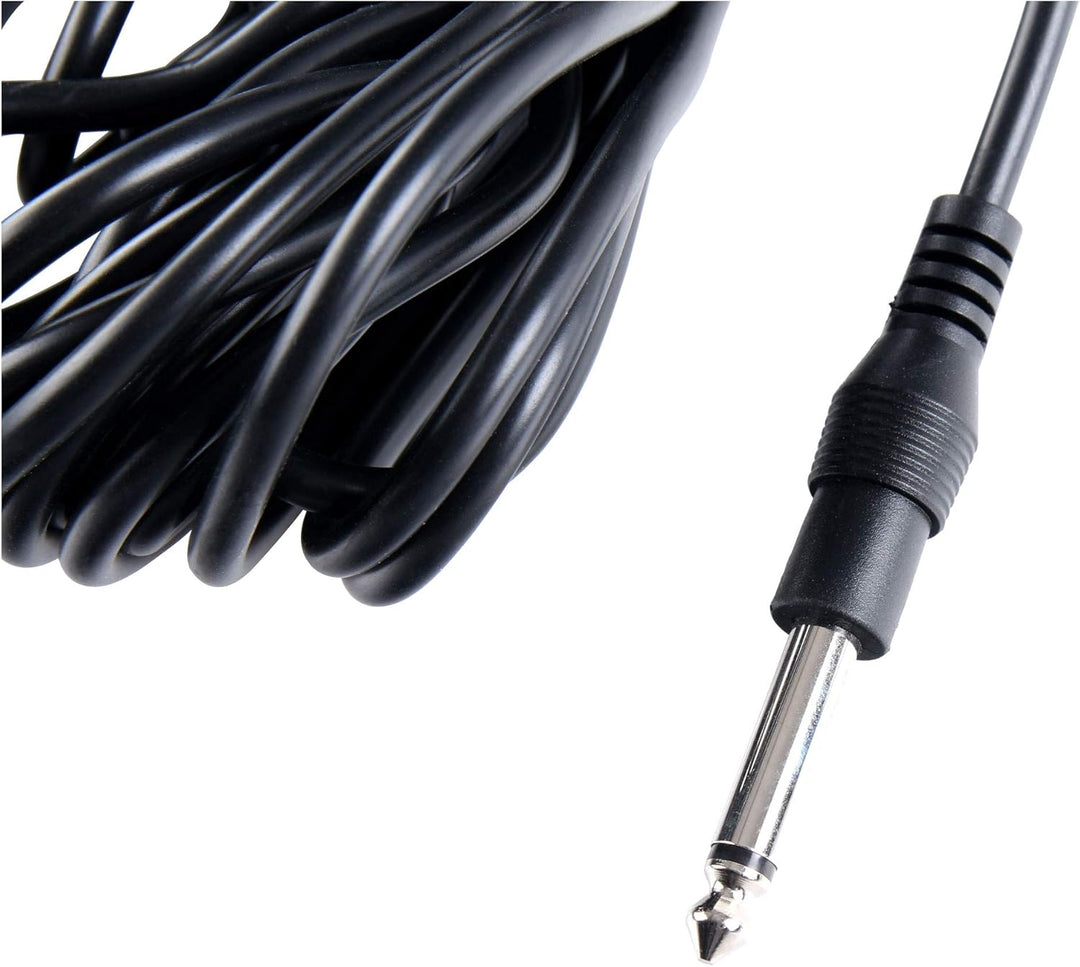 Shaman FS-01 Lead Fussschalter (Metall Footswitch, 5m Kabel, 1 Switch, Monoklinke) schwarz