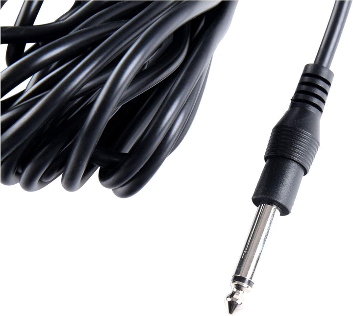 Shaman FS-01 Lead Fussschalter (Metall Footswitch, 5m Kabel, 1 Switch, Monoklinke) schwarz