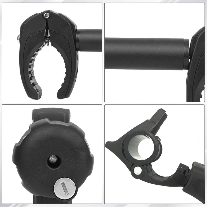 Rahmenhalter für Fahrradträger 25CM Länge, Universal Kurze Fahrradrahmenhalter Abschliessbare, Rahme