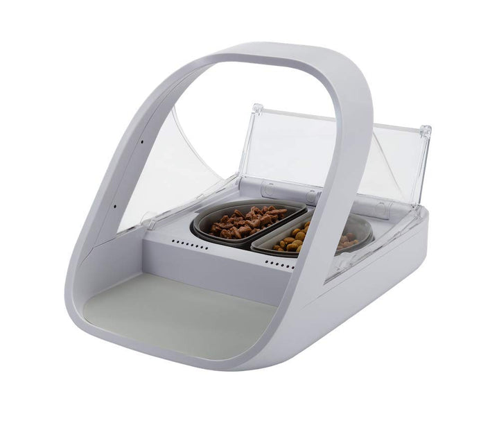 SureFeed Mikrochip Futterautomat Connect (ohne Hub) - weiss, mit Appsteuerung, batteriebetrieben Con