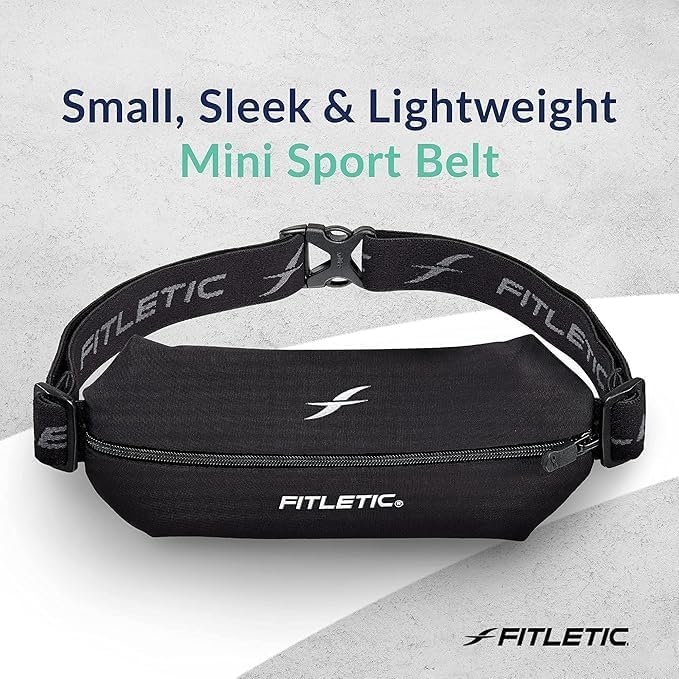 Fitletic Mini Sport Belt – Gürtel für Running Stretch Flare, Flare