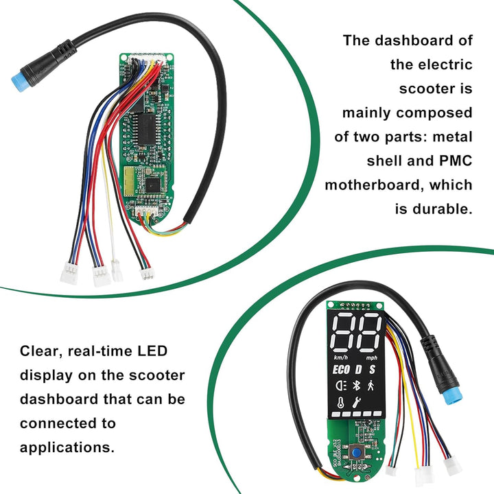 Elektroroller Dashboard, Elektroroller-Armaturenbrett, Elektroroller Armaturenbrett, Elektroroller-P