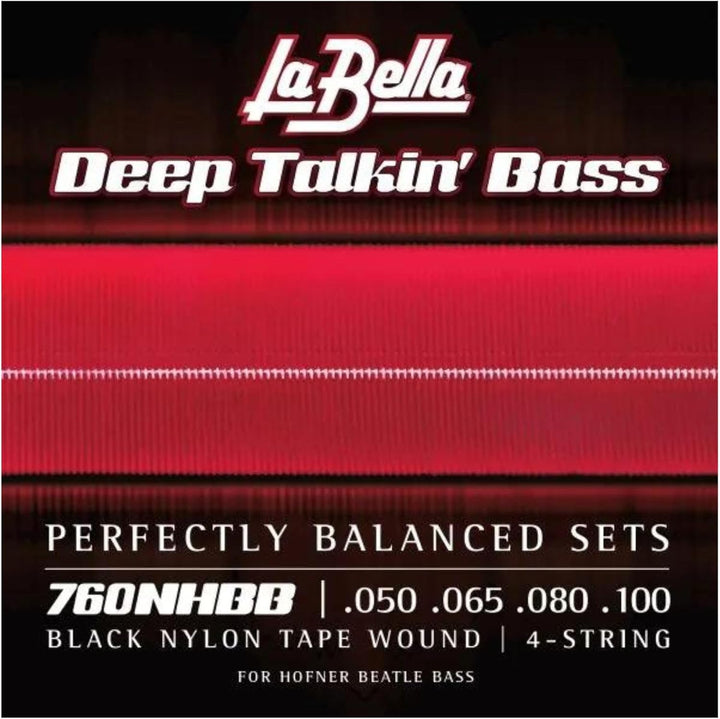 La Bella 760NHBB Beatle Bass, 050/100