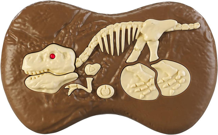 Playtastic Ferngesteuerter Dino: Ferngesteuerter XL-Dinosaurier mit Soundeffekten, 2,4 GHz, 45 cm (D