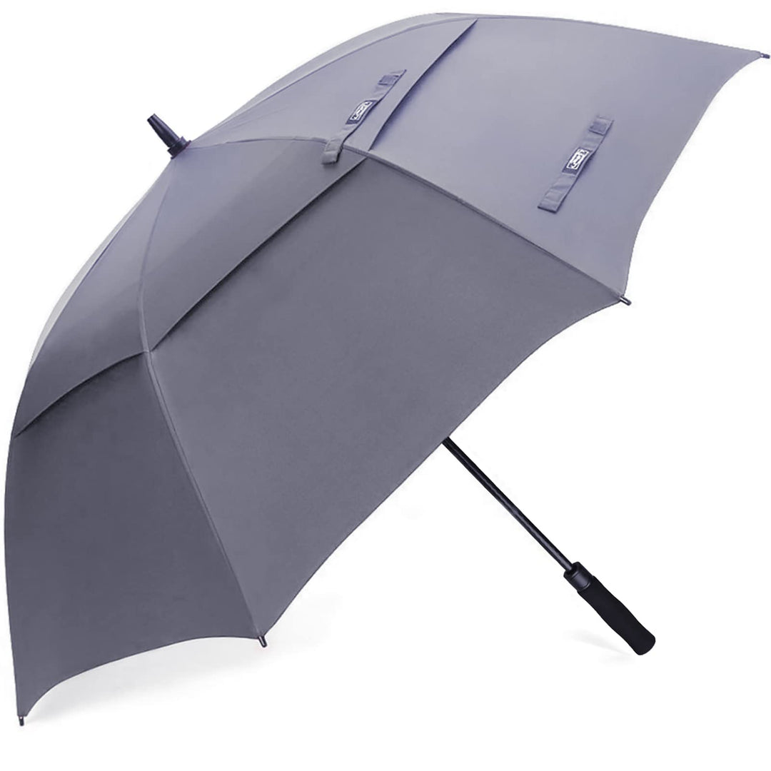 G4Free 47/54/62/68/72 Inch Regenschirm Gross Stockschirm Sturmfest Golf Schirme Automatik Regenschir