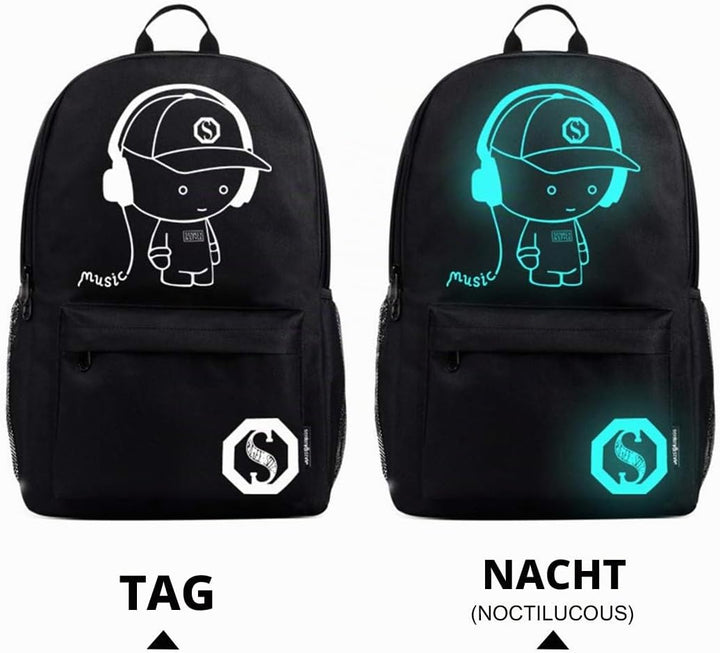KONO Kinderrucksack Rucksack Backpack Schulrucksack Gepäck Koffer Kabine Rädern Trolley Reise Rädern