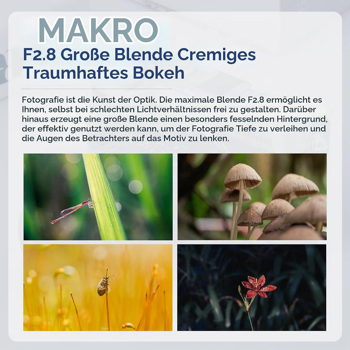 TTArtisan 40mm F2.8 APS-C Macro Lens for Insects Jewelry Portrait Still-Life Compatible with Fuji X-