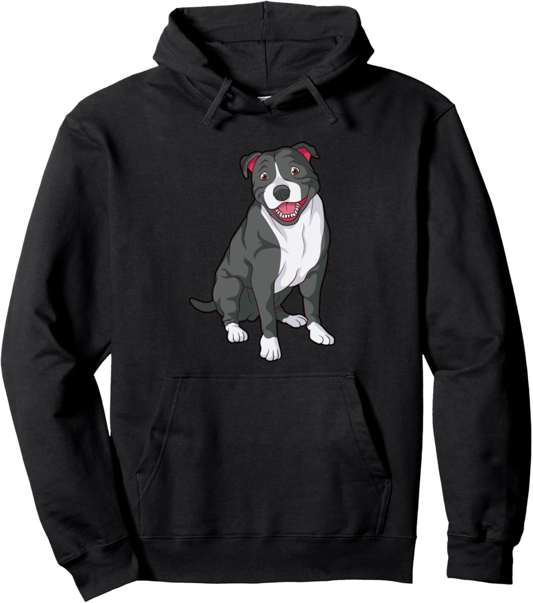Amerikanischer Staffordshire Terrier Amstaff Pullover Hoodie