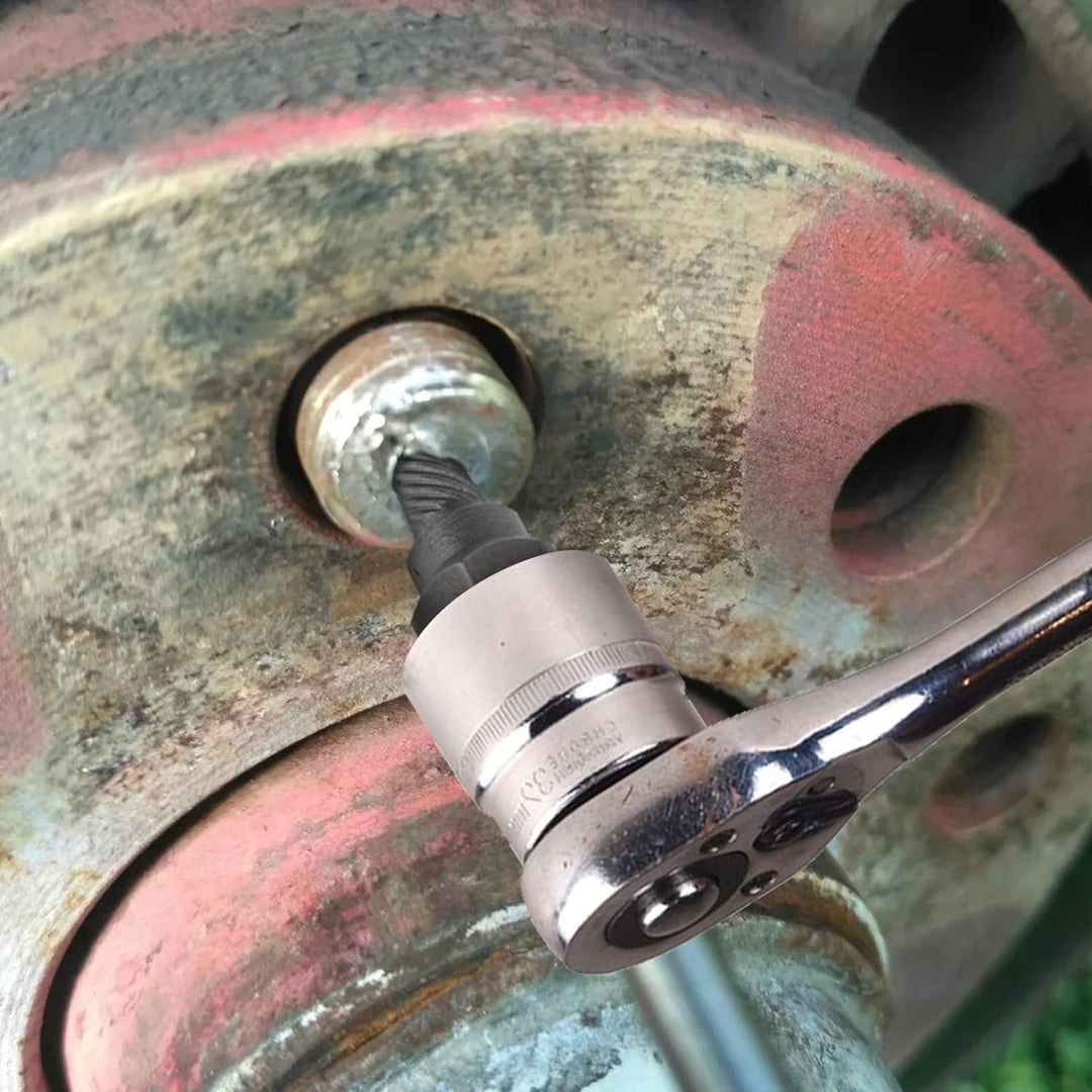 CPROSP 25tlg Schraubenausdreher Set Profi, Screw Extractor zum Entfernen Von Gebrochenen Bolzen, Sch