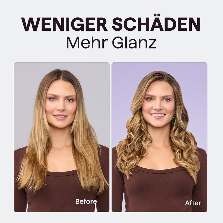 Wavytalk Lockenstab, 5-in-1 Lockenstäbe Set mit Lockenbürste und 4 austauschbaren Lockenwickler Kera