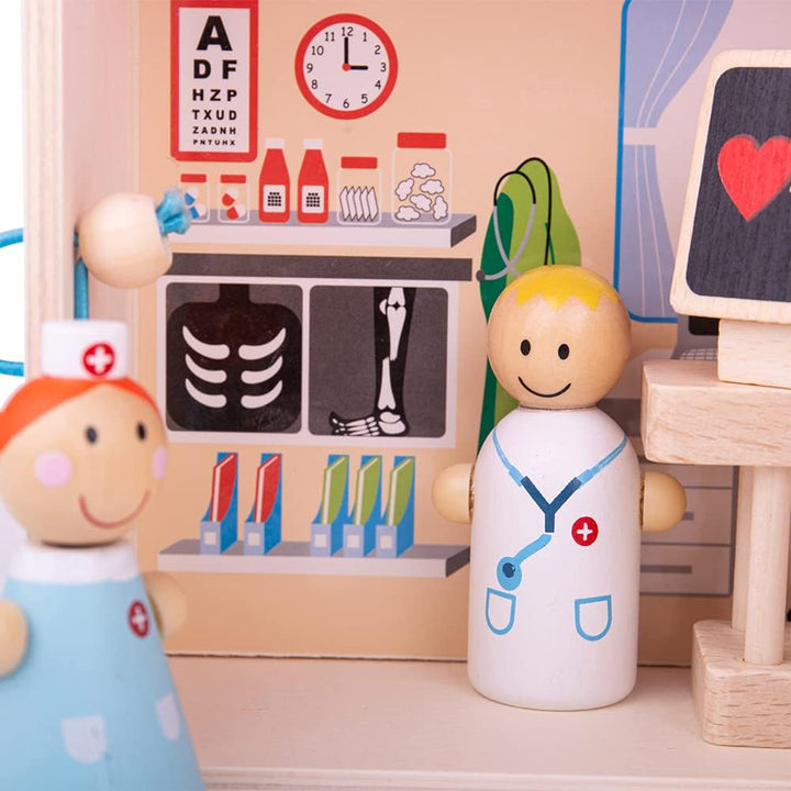 Bigjigs Toys Mini-Krankenhaus Spielset