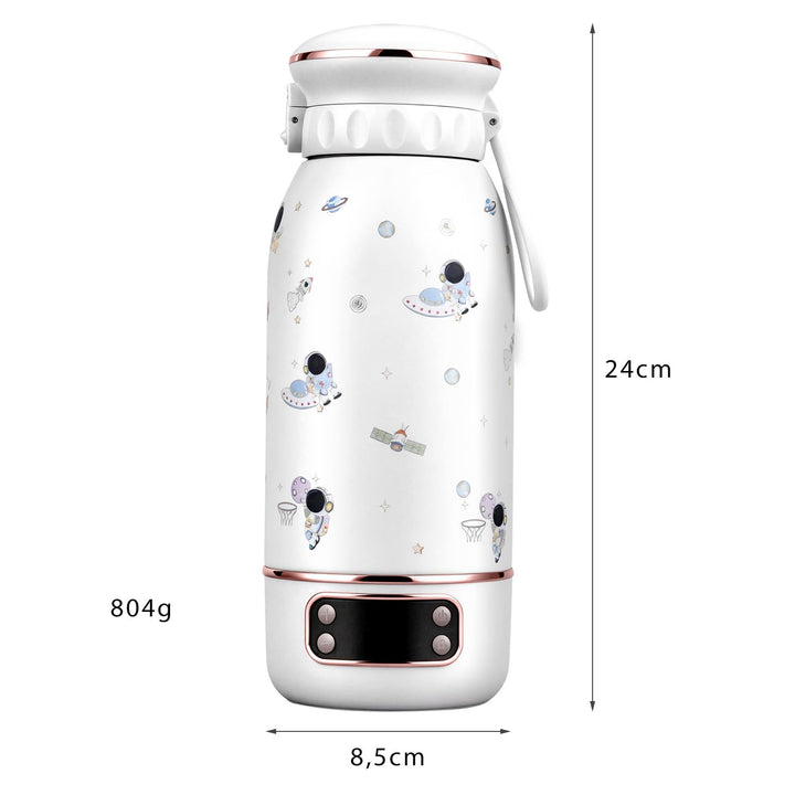 Tragbarer Flaschenwärmer Baby Unterwegs, 500ml, 10 Min Aufheizzeit, Lang anhaltende Wärmespeicherung