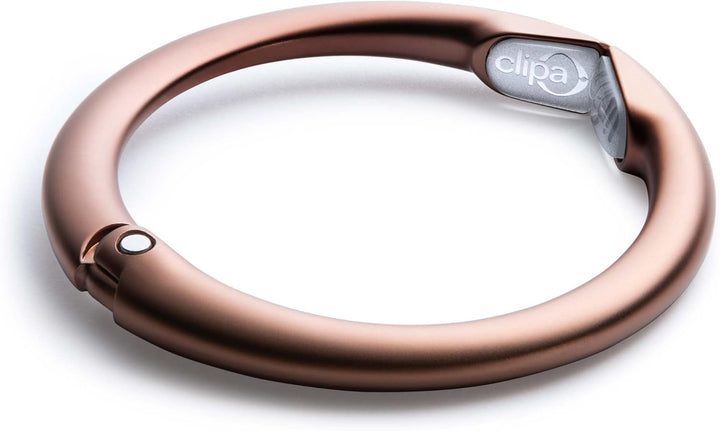 Clipa 2 Handtaschenaufhänger – Der Ring, der sich zu einem Haken öffnet, schliesst automatisch, häng