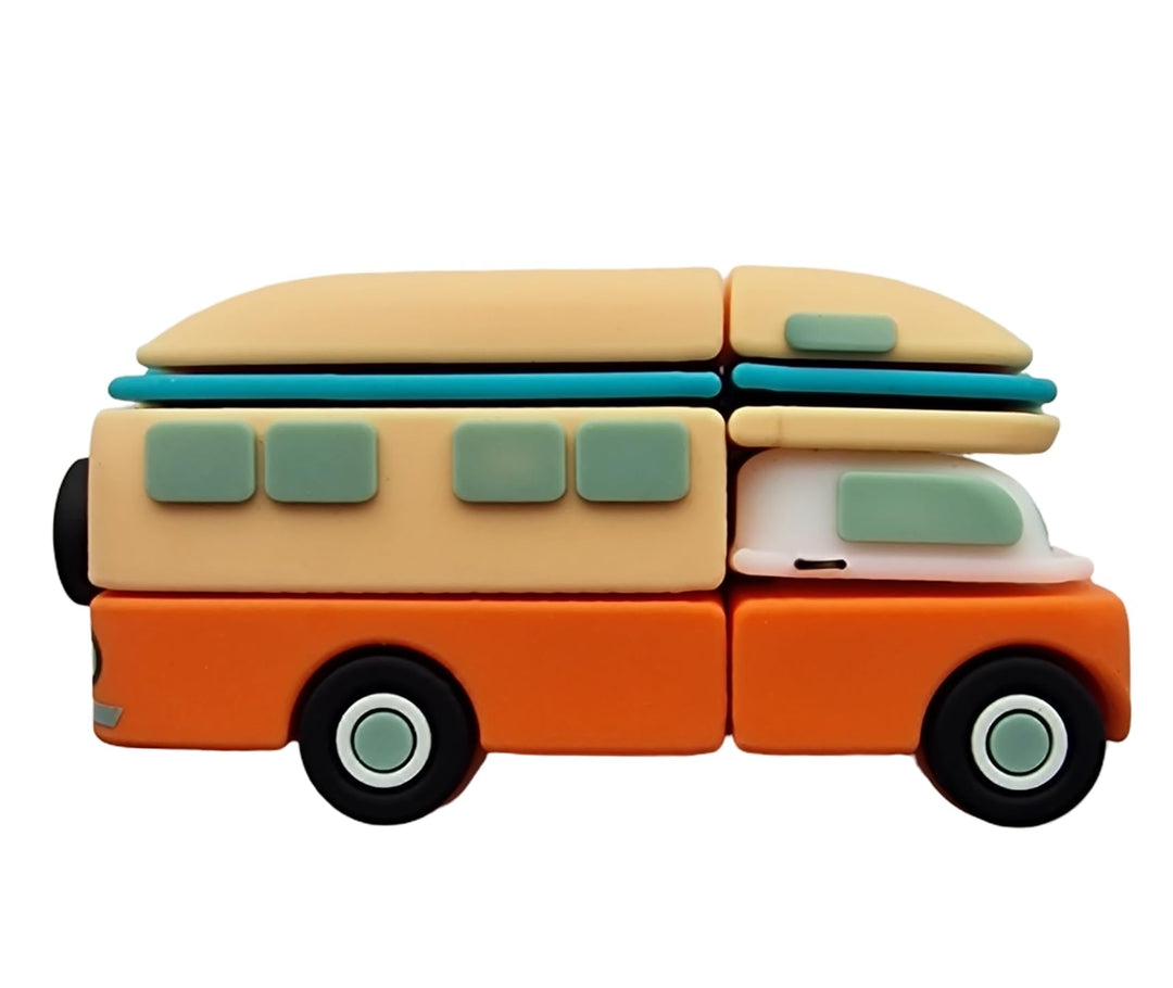 Retro Wohnmobil USB 3.0 Stick 64GB - Vintage - für Reisen, Camping, Auto, Camper Bus & Wohnwagen - T