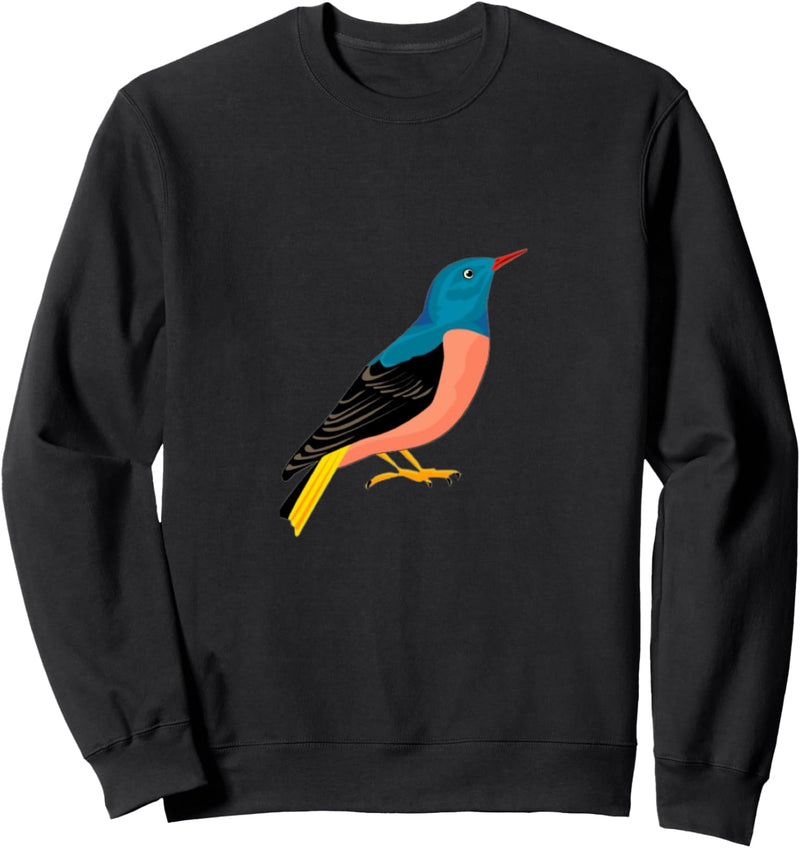 Bunter Liebesvogel Sweatshirt