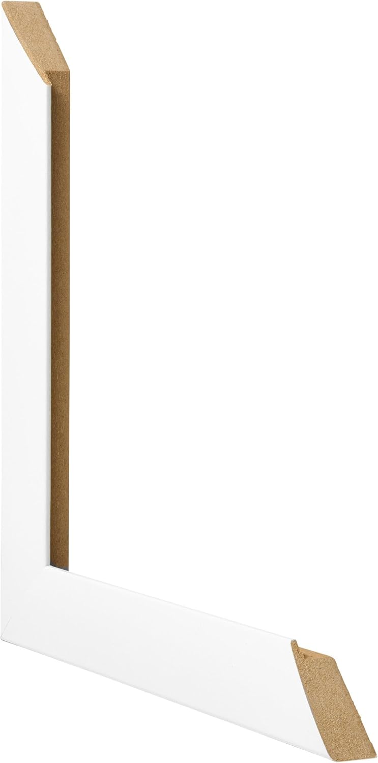 yd. Your Decoration - Bilderrahmen 75x100 cm - Weiss Matt - Bilderrahmen aus MDF mit Acrylglas - Ant