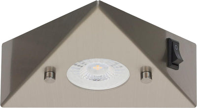 Trango 3er Set 6739-32 Küchenunterbauleuchte inkl. 3x 4.8 Watt LED Modul 3000K warmweiss ON/OFF Scha