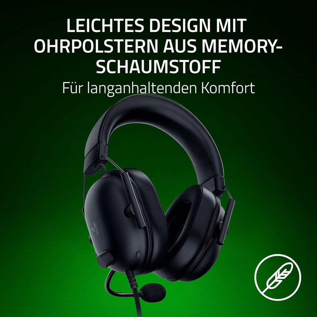 Razer BlackShark V2 X (Xbox) - Kabelgebundenes E-Sport Headset für Konsole Xbox S-X (250g, Kardioide
