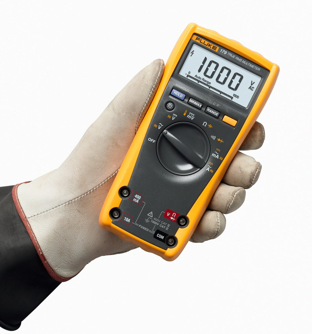 Fluke Multimeter, FLUKE-179 ESFP Fluke 179 - TRMS Multimeter mit Hintergrundbeleuchtung & Temp Singl