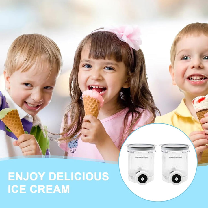 2 Stück Creami Behälter für Ninja Swirl, Tubs Zubehör für die Ninja Creami NC701 NC700 Serie, BPA-fr
