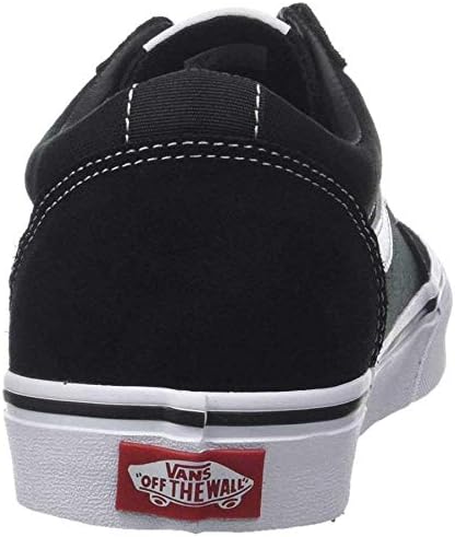Vans Ward Herrenschuhe Schnürschuhe Rot Freizeit 40.5 EU Black And White, 40.5 EU Black And White