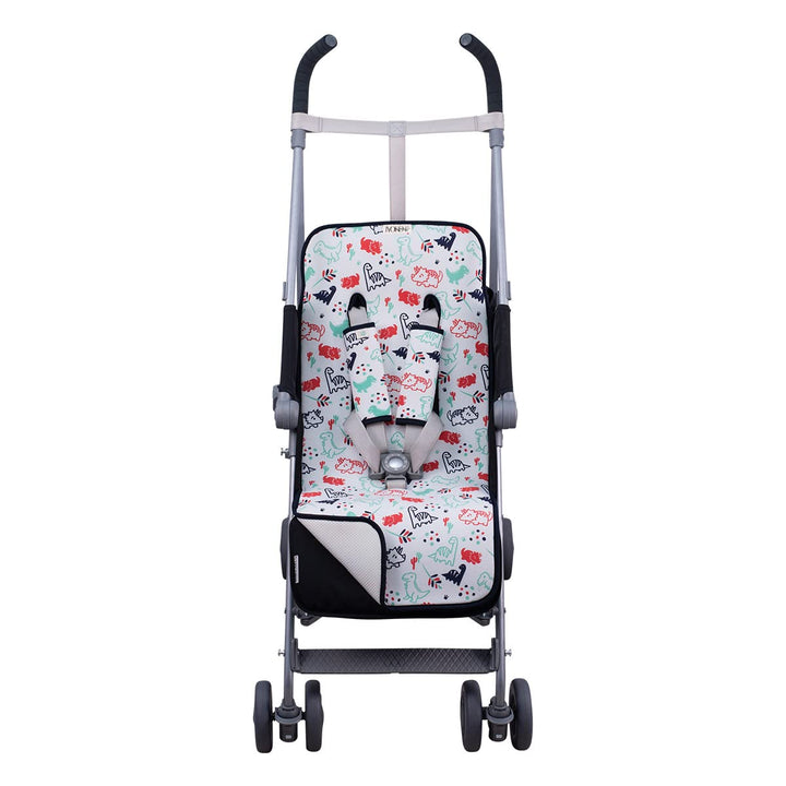 JYOKO KIDS Sitzauflage Universal für Kinderwagen + Gurtpolster Hergestellt aus Baumwollstoff + Schau