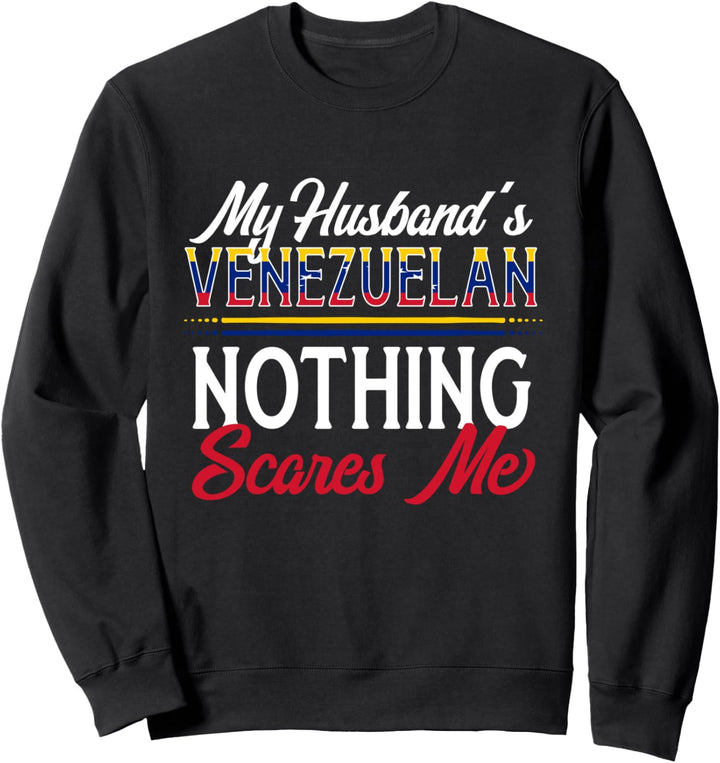 Venezolanischer Ehemann Venezuela Ehefrau Jahrestag Sweatshirt