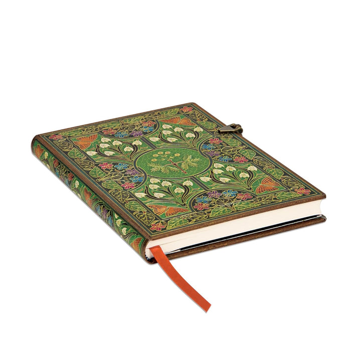 Paperblanks Blühende Poesie Notizbuch Midi Liniert (Poetry in Bloom), Midi (180 x 130): Lined Midi
