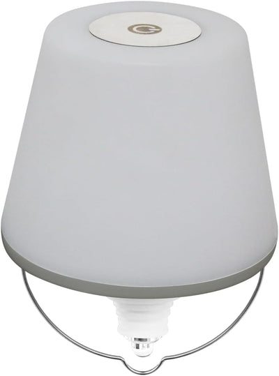 REV LAMPRUSCO Tischlampe kabellos, 130lm, 2W, AKKU 4000mAh, Flaschenlicht RGB, Nachttischlampe dimmb
