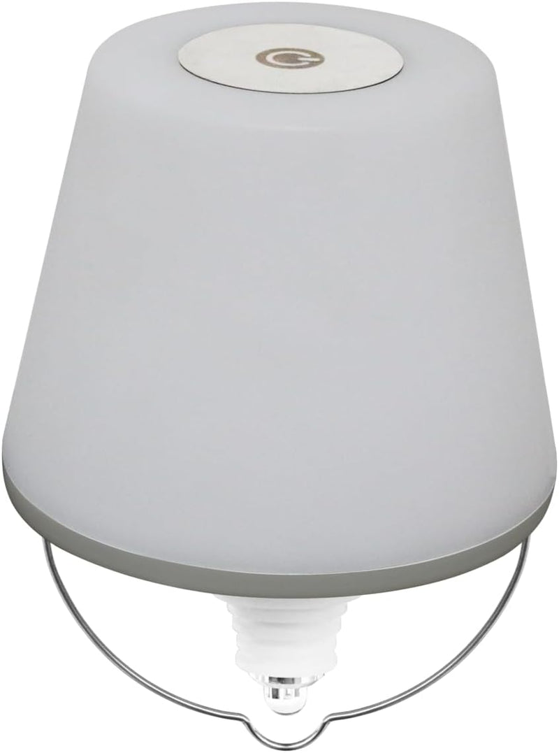 REV LAMPRUSCO Tischlampe kabellos, 130lm, 2W, AKKU 4000mAh, Flaschenlicht RGB, Nachttischlampe dimmb
