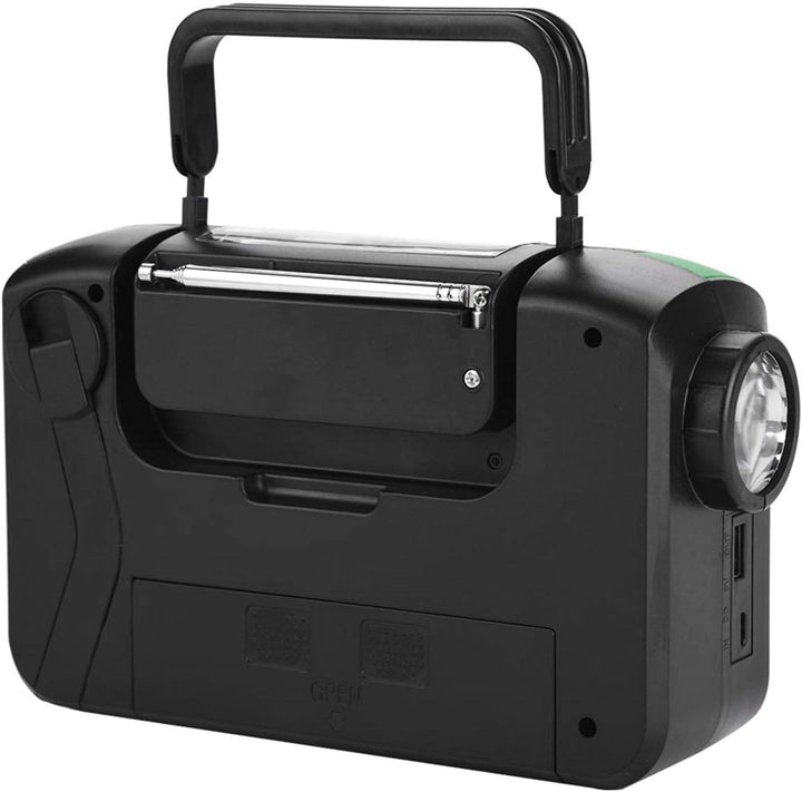 Notfall Solar Handkurbel Radio, RD-388 FM/AM/SW Solar Handkurbel Radio, mit LED Taschenlampe, Unters