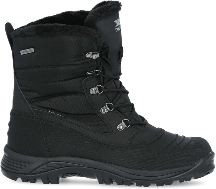 Trespass Herren UTTP4373_9 wasserdichte Negev II Schneeschuhe, Schwarz, Grösse 41 EU, Negro