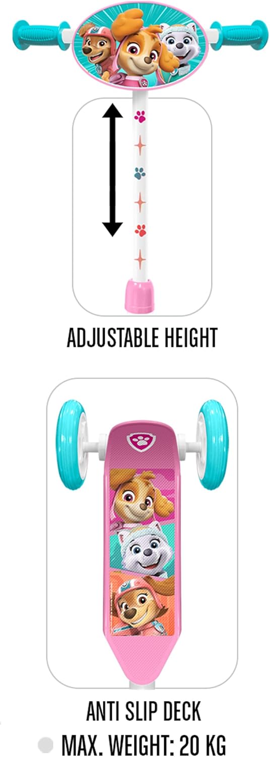 STAMP - Scooter 3 Räder - PAW Patrol Girl, Blau