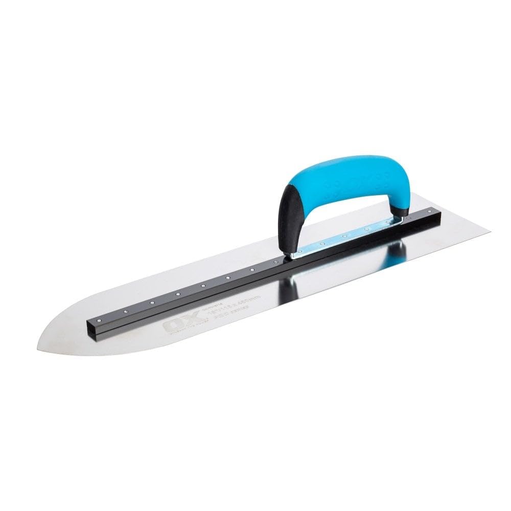 OX Pro Pointed Flooring Trowel - 18" / 450mm, 18" / 450mm