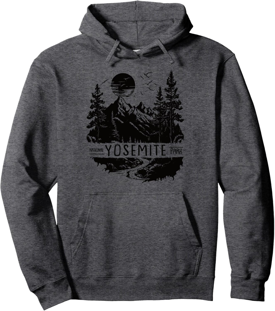 Retro Yosemite Nationalpark US Vintage Yosemite Pullover Hoodie