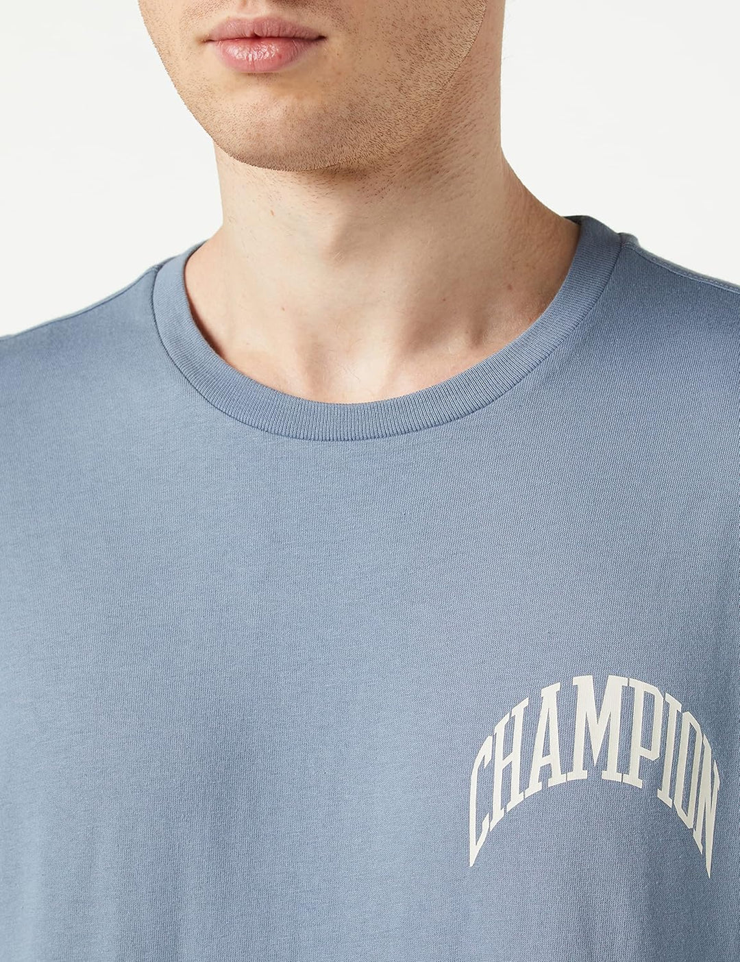 Champion Herren T-Shirt L Blau (Bur), L Blau (Bur)