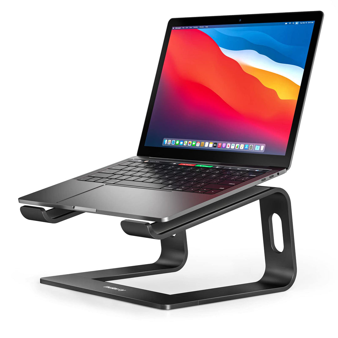 Nulaxy Laptop Ständer, Ergonomischer Aluminium Laptop Stand, Notebook Ständer für Schreibtisch, Abne
