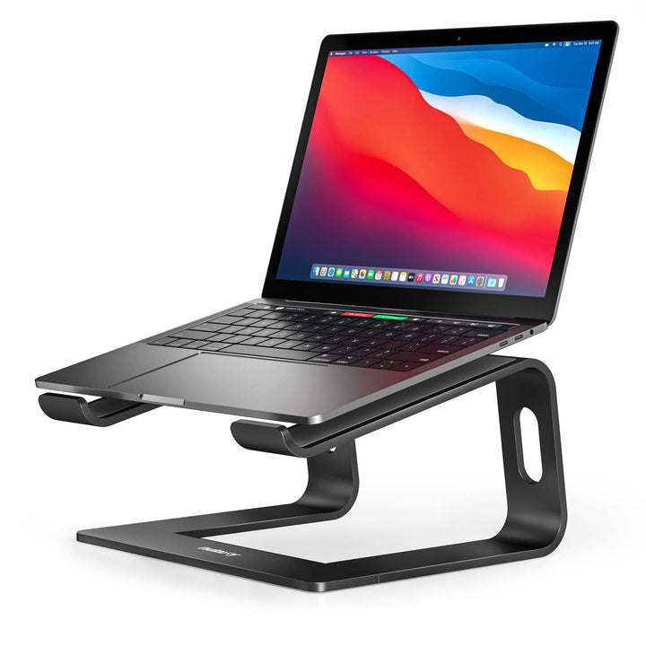 Nulaxy Laptop Ständer, Ergonomischer Aluminium Laptop Stand, Notebook Ständer für Schreibtisch, Abne