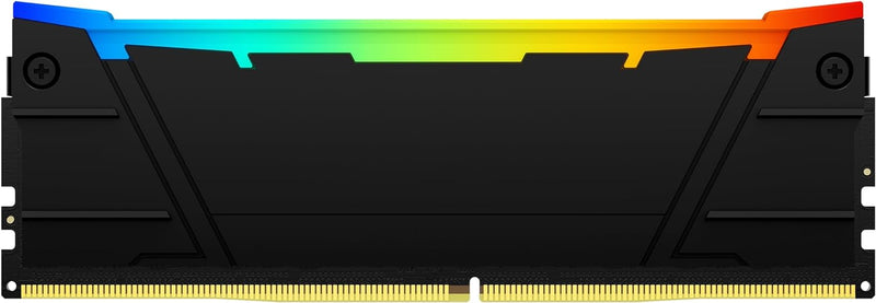 Kingston Fury Renegade RGB 16GB 3200MT/s DDR4 CL16 DIMM (Kit mit 2) Desktop Gaming Speicher - KF432C