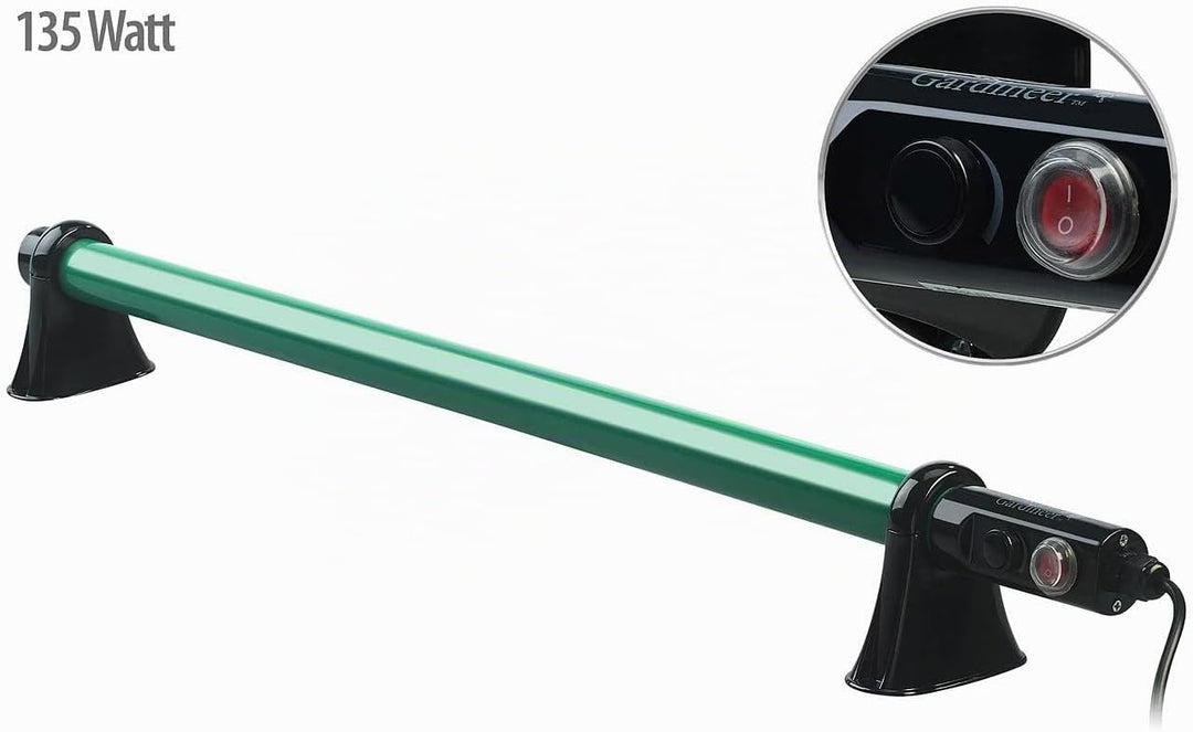 Royal Gardineer Heizstab: 2er-Set elektr. Stabheizung für Gewächshäuser, 135 Watt, 105 cm, IP44 (Fro