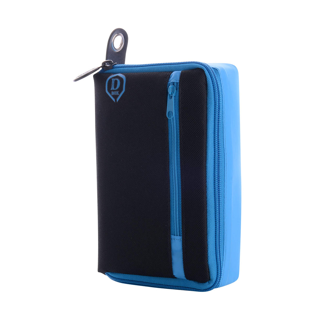 ONE80 The Dartbox Dart Chase D Box Darttasche für Darts Dart Wallet Dart Cases Tiffany Blau, Tiffany